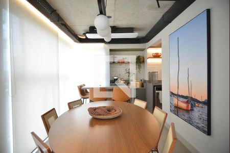 Varanda gourmet de apartamento à venda com 3 quartos, 133m² em Jardim, Santo André