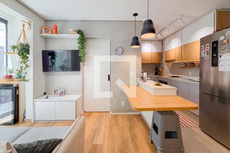 Sala de apartamento à venda com 2 quartos, 51m² em Mooca, São Paulo