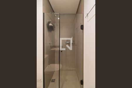 Banheiro de kitnet/studio para alugar com 1 quarto, 25m² em Pompeia, São Paulo