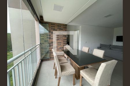 Detalhe da Sala de apartamento para alugar com 2 quartos, 68m² em Colinas de Cotia, Cotia