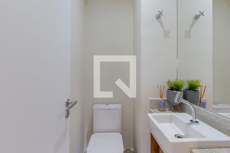 Lavabo de kitnet/studio à venda com 1 quarto, 56m² em Indianópolis, São Paulo