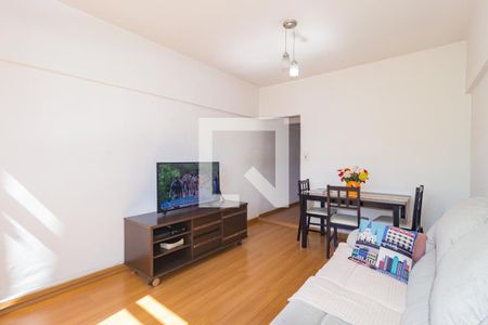 Sala de apartamento à venda com 1 quarto, 52m² em Vila das Paineiras, São Paulo