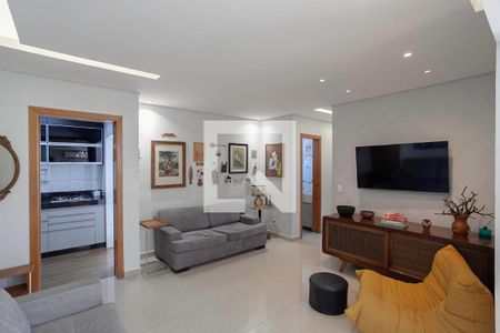 Sala de apartamento à venda com 3 quartos, 167m² em Santa Ines, Belo Horizonte