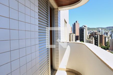 Varanda do Quarto de apartamento à venda com 1 quarto, 52m² em Funcionários, Belo Horizonte