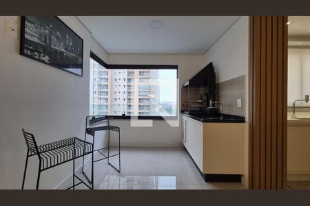 Sala de apartamento à venda com 2 quartos, 93m² em Campestre, Santo André