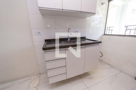 Sala/Cozinha de apartamento para alugar com 2 quartos, 41m² em Vila Marieta, São Paulo
