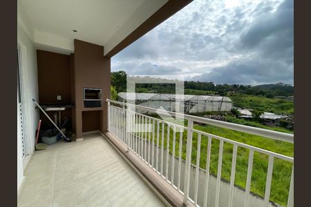 Varanda gourmet de apartamento para alugar com 1 quarto, 68m² em Colinas de Cotia, Cotia