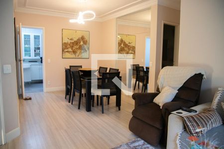 Sala de apartamento à venda com 3 quartos, 93m² em Brooklin, São Paulo