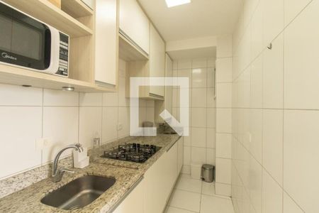 Cozinha e Área de Serviço de apartamento à venda com 1 quarto, 33m² em Novo Mundo, Curitiba