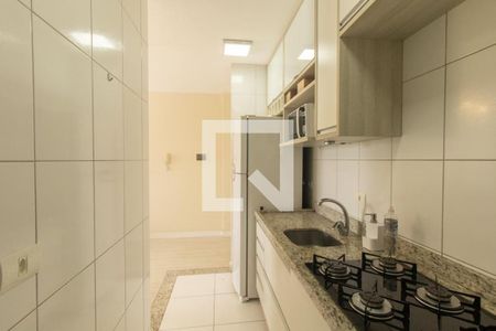 Cozinha e Área de Serviço de apartamento à venda com 1 quarto, 33m² em Novo Mundo, Curitiba