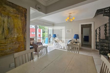 Sala de apartamento para alugar com 3 quartos, 160m² em Loteamento Joao Batista Juliao, Guarujá