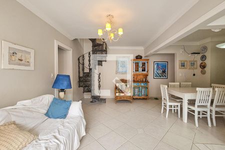 Sala de apartamento para alugar com 3 quartos, 160m² em Loteamento Joao Batista Juliao, Guarujá