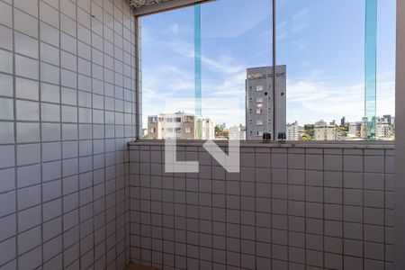 Varanda da Sala de apartamento à venda com 3 quartos, 88m² em Santa Rosa, Belo Horizonte