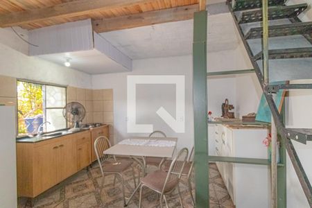 Sala/Cozinha de casa para alugar com 1 quarto, 40m² em Guajuviras, Canoas