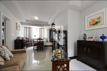 Sala de Estar de apartamento à venda com 4 quartos, 204m² em Silveira, Belo Horizonte