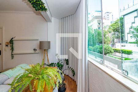 Sala de apartamento à venda com 3 quartos, 105m² em Buritis, Belo Horizonte