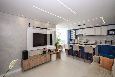 Sala de apartamento à venda com 3 quartos, 82m² em Jardim Umarizal, São Paulo
