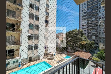 Vista da Sala de apartamento à venda com 2 quartos, 68m² em Andaraí, Rio de Janeiro