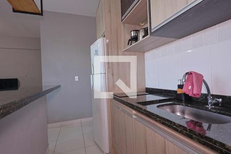 Cozinha de apartamento para alugar com 1 quarto, 44m² em Setor Bela Vista, Goiânia