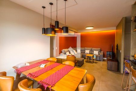 Sala  de apartamento à venda com 3 quartos, 112m² em Empresarial 18 do Forte, Barueri