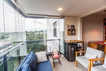 Varanda gourmet de apartamento à venda com 3 quartos, 112m² em Empresarial 18 do Forte, Barueri