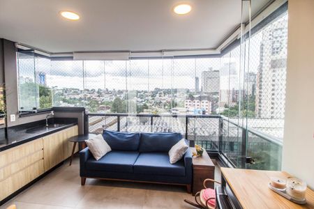 Varanda gourmet de apartamento à venda com 3 quartos, 112m² em Empresarial 18 do Forte, Barueri