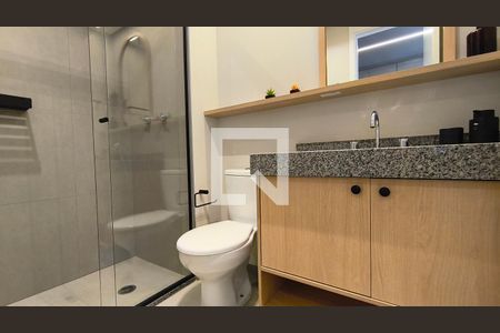 Banheiro  de apartamento para alugar com 1 quarto, 22m² em Vila Mariana, São Paulo