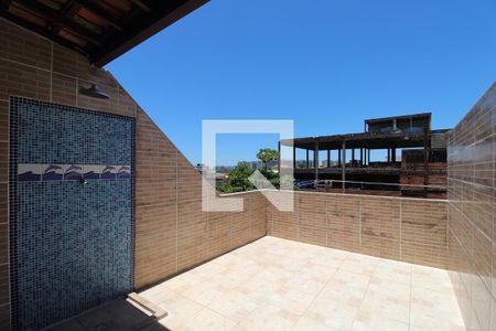 Terraço de casa de condomínio à venda com 2 quartos, 100m² em Curicica, Rio de Janeiro