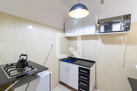 Cozinha de kitnet/studio à venda com 1 quarto, 23m² em Cidade Baixa, Porto Alegre