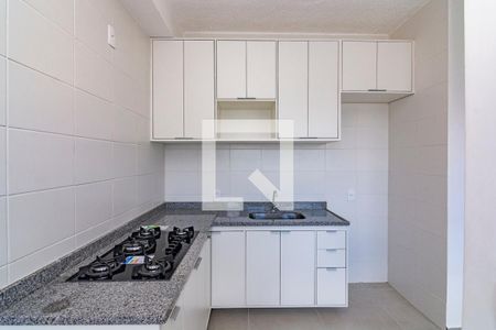 Cozinha de apartamento para alugar com 2 quartos, 48m² em Palmeiras, Belo Horizonte