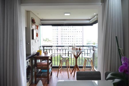 Varanda gourmet de apartamento à venda com 2 quartos, 70m² em Campestre, Santo André