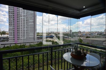 Varanda gourmet de apartamento à venda com 2 quartos, 70m² em Campestre, Santo André