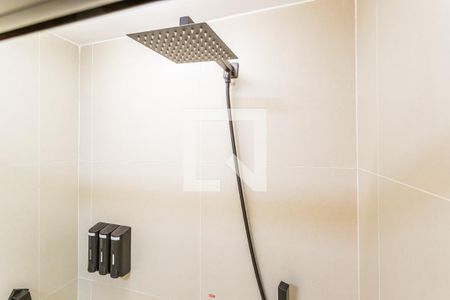 Banheiro de kitnet/studio à venda com 1 quarto, 29m² em Moema, São Paulo