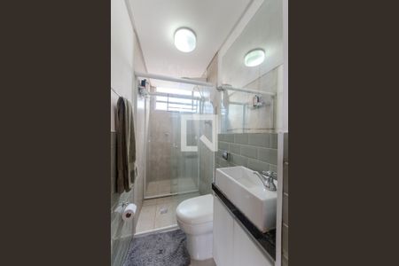Banheiro de kitnet/studio à venda com 1 quarto, 37m² em Bela Vista, São Paulo