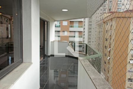 Varanda da Sala de apartamento para alugar com 7 quartos, 400m² em Embaré, Santos