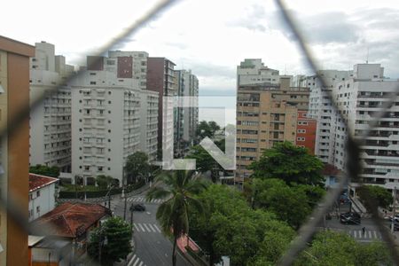 Varanda da Sala de apartamento para alugar com 7 quartos, 400m² em Embaré, Santos