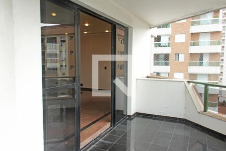 Varanda da Sala de apartamento para alugar com 7 quartos, 400m² em Embaré, Santos