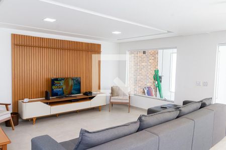 Sala de casa de condomínio para alugar com 3 quartos, 180m² em Campo Grande, Rio de Janeiro