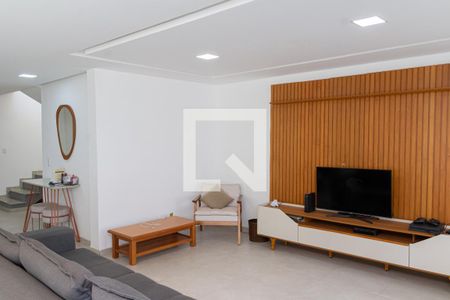 Sala de casa de condomínio para alugar com 3 quartos, 180m² em Campo Grande, Rio de Janeiro