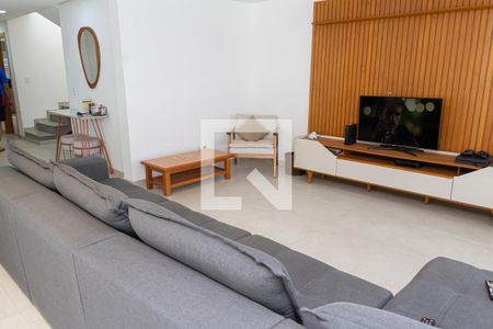 Sala de casa de condomínio para alugar com 3 quartos, 180m² em Campo Grande, Rio de Janeiro
