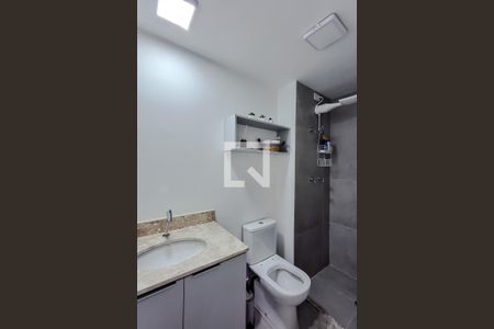 Banheiro de kitnet/studio à venda com 1 quarto, 34m² em Ipiranga, São Paulo