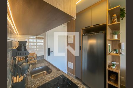 Sala de apartamento para alugar com 1 quarto, 26m² em Vila Olímpia, São Paulo