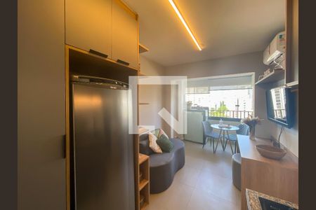 Sala de apartamento para alugar com 1 quarto, 26m² em Vila Olímpia, São Paulo