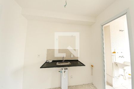 Sala e Cozinha de apartamento para alugar com 2 quartos, 43m² em Vila Prudente, São Paulo