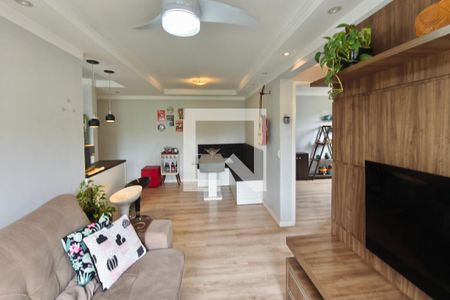Sala de apartamento à venda com 2 quartos, 48m² em Cidade Satélite Íris, Campinas