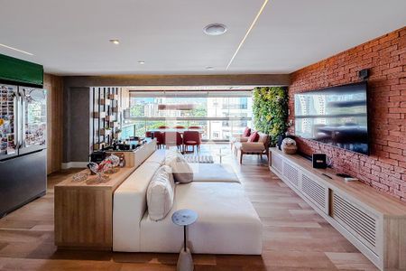 Sala de apartamento para alugar com 2 quartos, 101m² em Chácara Klabin, São Paulo