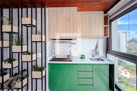 Varanda da Sala de apartamento para alugar com 2 quartos, 101m² em Chácara Klabin, São Paulo