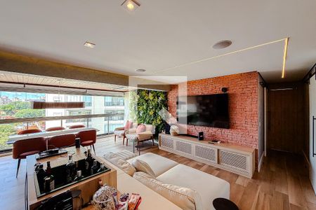 Sala de apartamento para alugar com 2 quartos, 101m² em Chácara Klabin, São Paulo