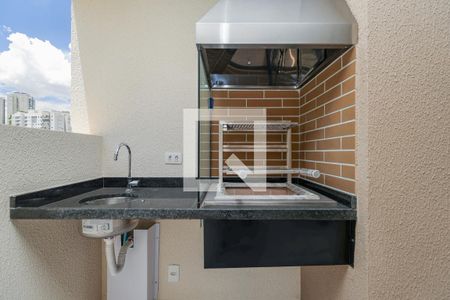 Varanda da Sala de apartamento à venda com 2 quartos, 60m² em Vila Andrade, São Paulo