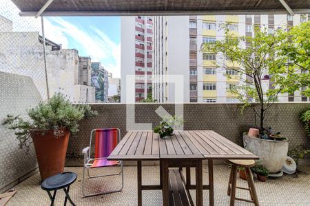 Varanda de apartamento para alugar com 2 quartos, 166m² em Consolação, São Paulo